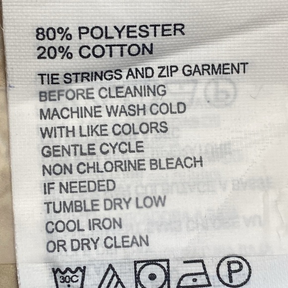 NWOT beautiful Tommy Bahama Denim look, hi low hem, see measurements in photos. - Picture 7 of 11